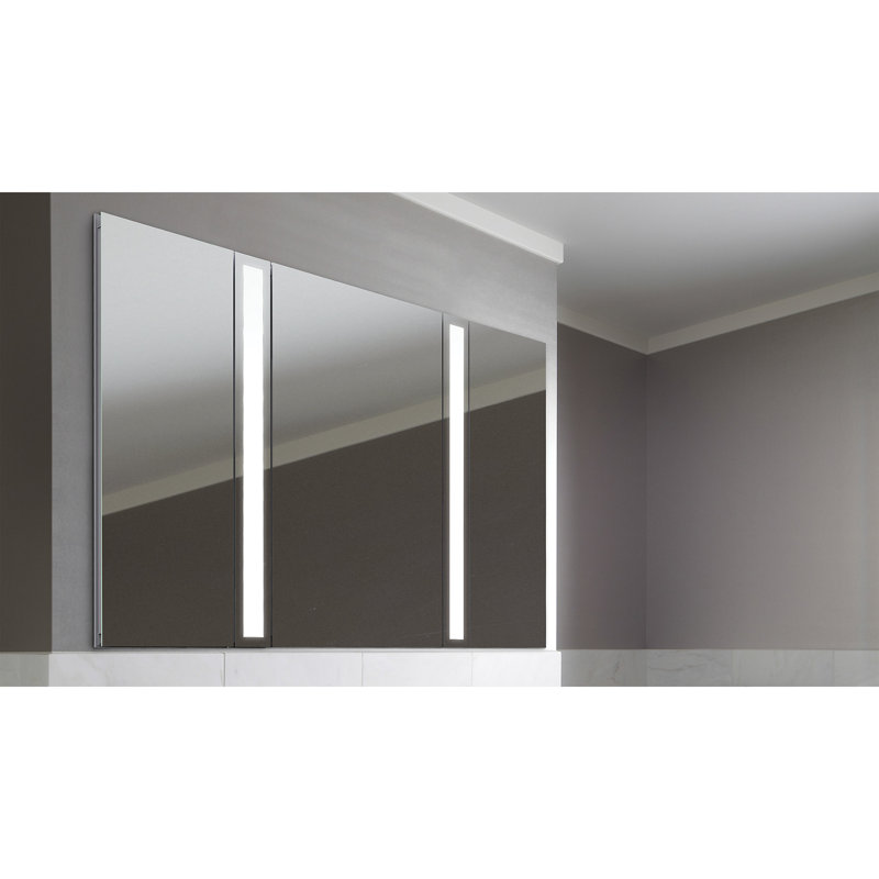 Inline 1-Light Bath Bar, 30" H x 3.5" W x 4.75" D, 4000