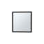 Armoire à miroir H 21,1 po pour salle de bain et cuisine, 4 tablettes et support à serviettes noir-1396338910