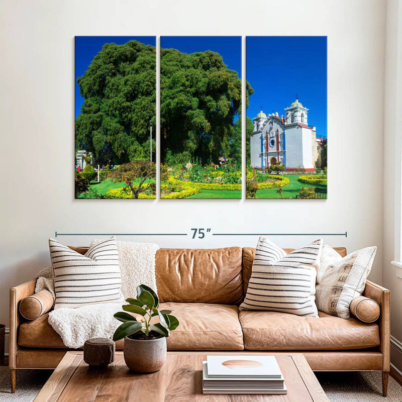 Adella Mexico's El Tule Tree, 42" H x 65" W