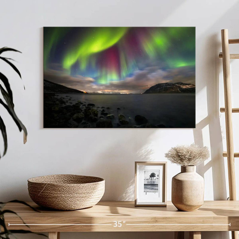 Alvord Magical Harstad Northern Lights, H 8 po x l 12 po