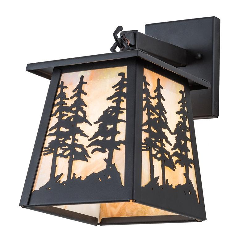 1 - Light Outdoor Wall Lantern