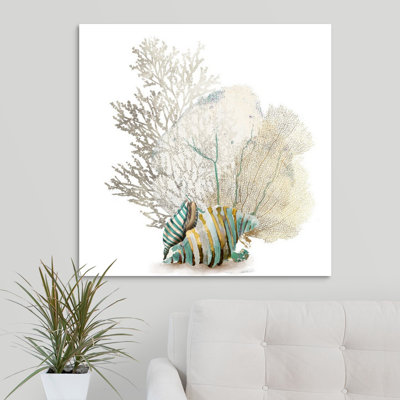 Deep Coral " Coral II " by Aimee Wilson