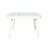 Steel Loveseat And Table, Off White+Green-1050234368-1050234369