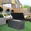 Coffre de terrasse verrouillable en métal 120 gallons avec serrure Primestok