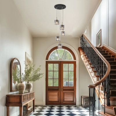 Quitman 5-Light Dimmable Cluster Pendant