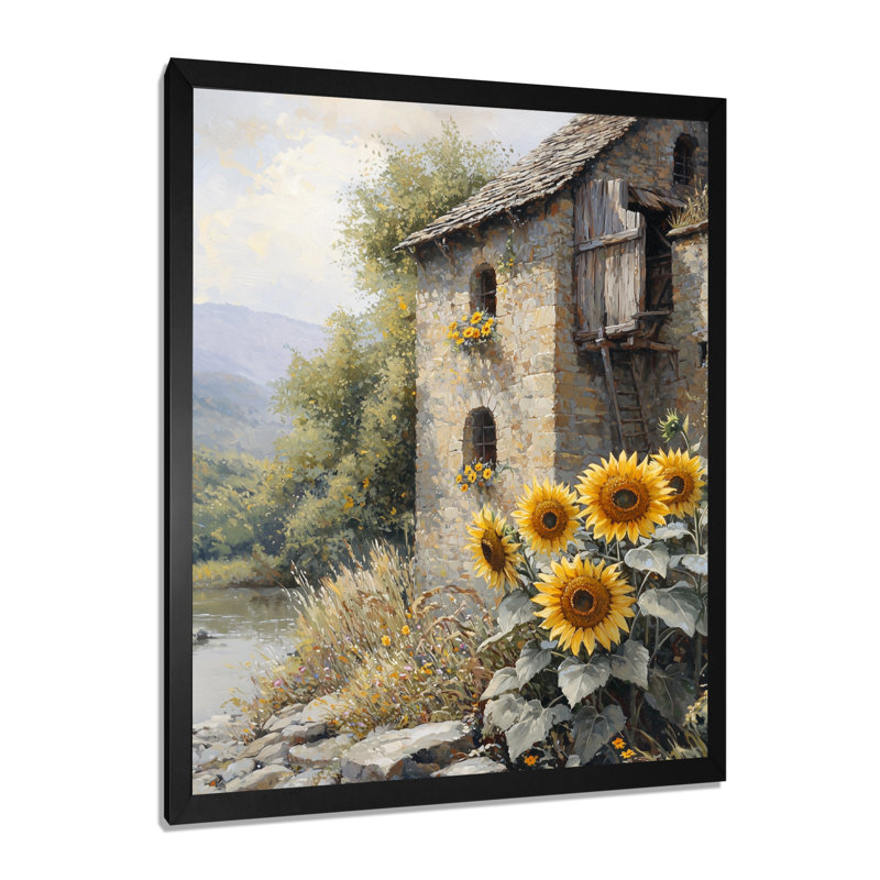 Dorathy - Floral Canvas Art Print, Noir, noir, noir, noir, H 20 po x l 12 po, Reproduction encadrée sans passe-partout