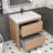 29.5 " W Wall Mounted Wall Mounted 1 Single Vanity Bathroom Vanity With Acrylic Top-1037403108