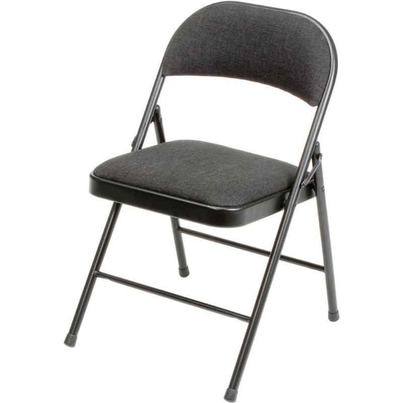 Chaise pliante rembourrée en tissu Interion