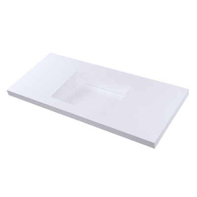 Kubista 48'' L Bathroom Sink