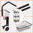 Black Basket Trolley