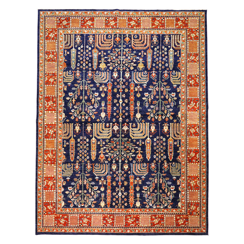 Navy Mandarin Serapi 9'2" x 11'11"
