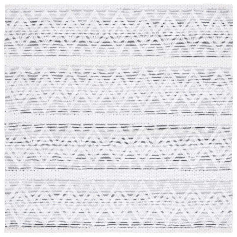 Marbella Hand Loomed Performance Southwestern Rug, Square 6'
