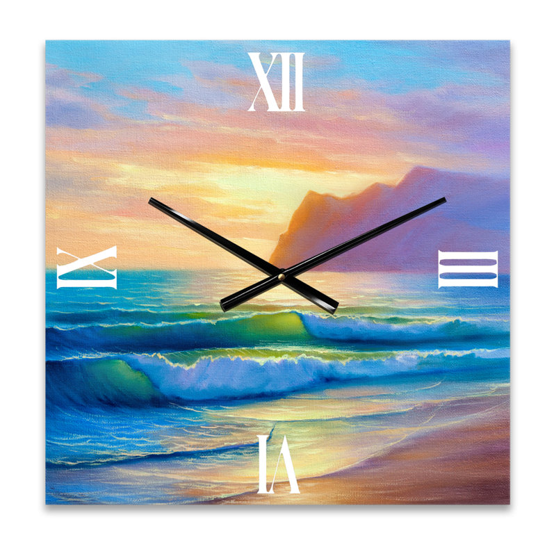 Horloge murale matin, Moyen