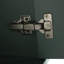Meuble-lavabo de 36 po avec lavabo en résine en forme de goutte - moderne, grande armoire de rangement murale à 2 portes à charnières