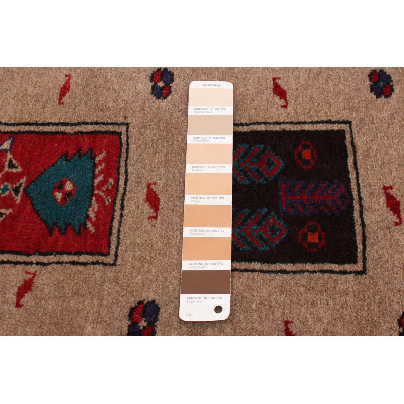 Tapis brun clair 3 pi 1 po x 4 pi 10 po Torben