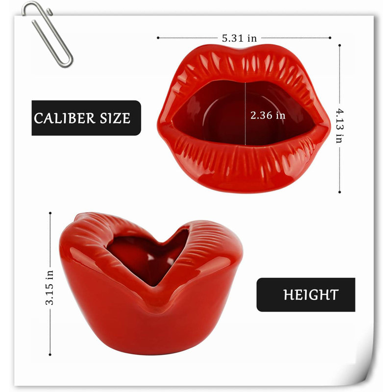 Rephen Ashtray, Light Red