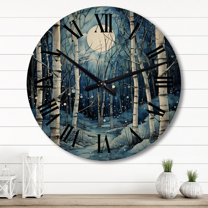 Horloge murale Zailynn, Grand