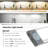14.49Inch Motion Sensor Closet Light, Wireless Rechargeable Under Cabinet Light(set of 2)