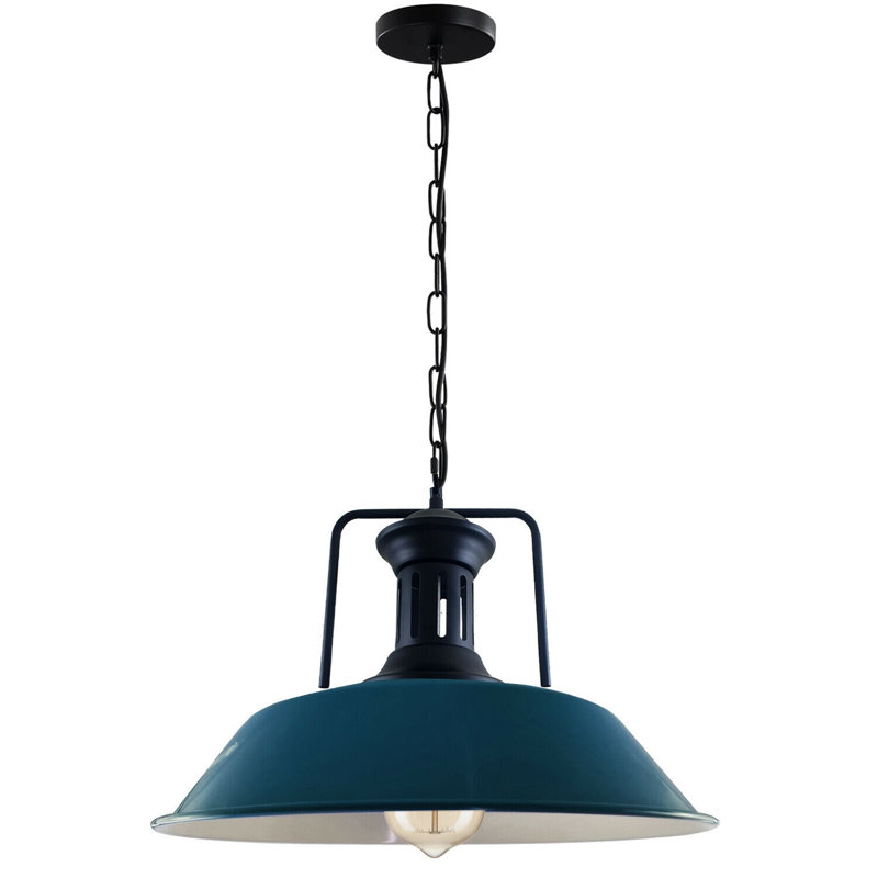 Daigle 1 - Light Dome Pendant, Light Blue