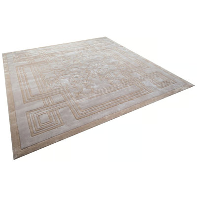 Viscose Striped Indoor Rug
