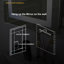 Miroir DEL Riven, couleur réglable 3000K / 4200K / 6400K-789884508-789884503