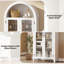 160.5cm H x 80cm W Standard Bookcase-1280301007