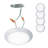 Kynlyn Acrylic LED Flush Mount