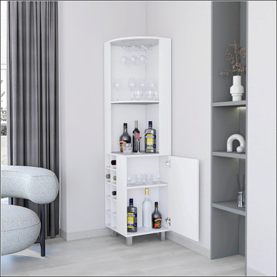 Bar d'angle blanc