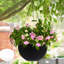 Medium Plastic Rattan Hanging Planter-773218876