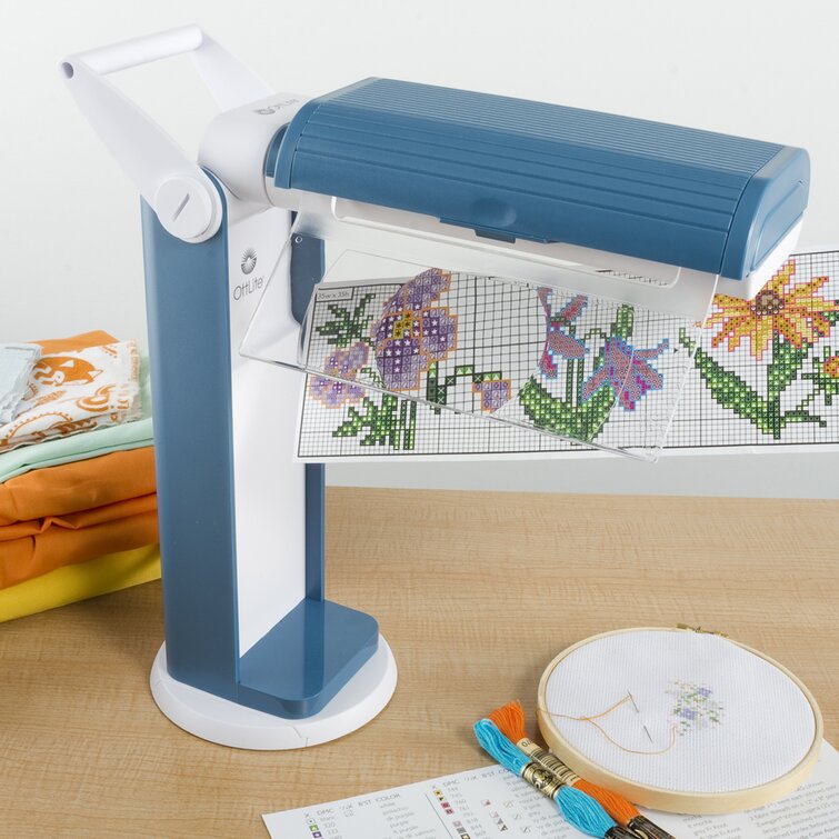 OttLite Blue 2-in-1 LED Sewing Machine Light