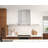 Hotte murale convertible en acier inoxydable 30 pouces 600 CFM Core Core Groove
