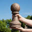 Figurines et sculptures abstraites vieillies