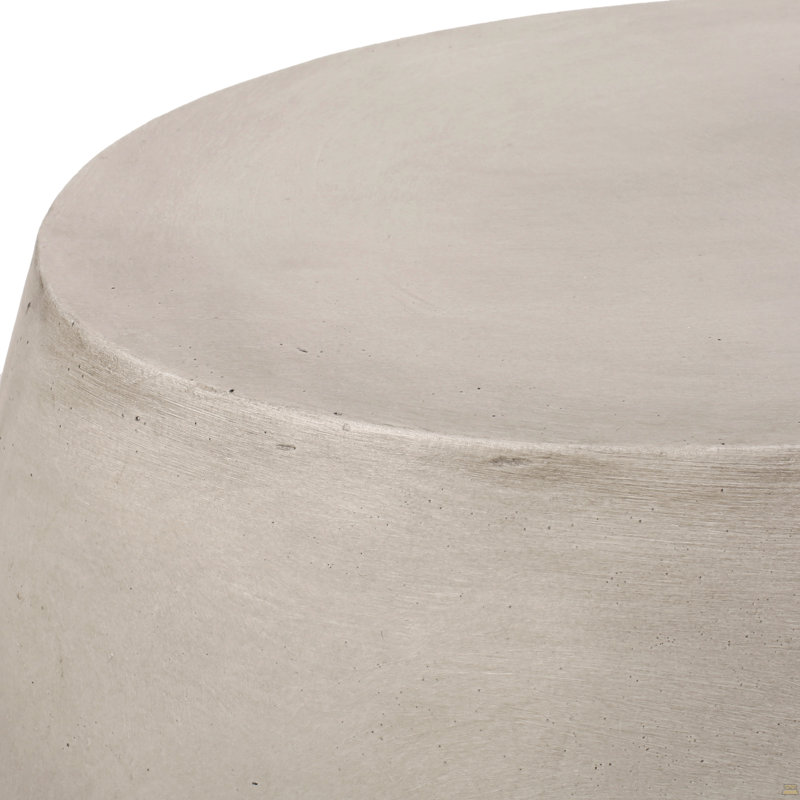 Outdoor Lightweight Concrete Side Table