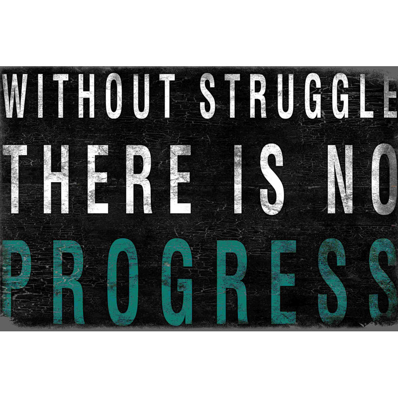 " Struggle Progress 2 ", 8" H x 12" W