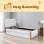 Lit plateforme tapissier avec pieds et gigogne en bois-1304844026-1304844024