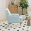 Fauteuil d'appoint rembourré l 29 po avec garniture cloutée-58859365
