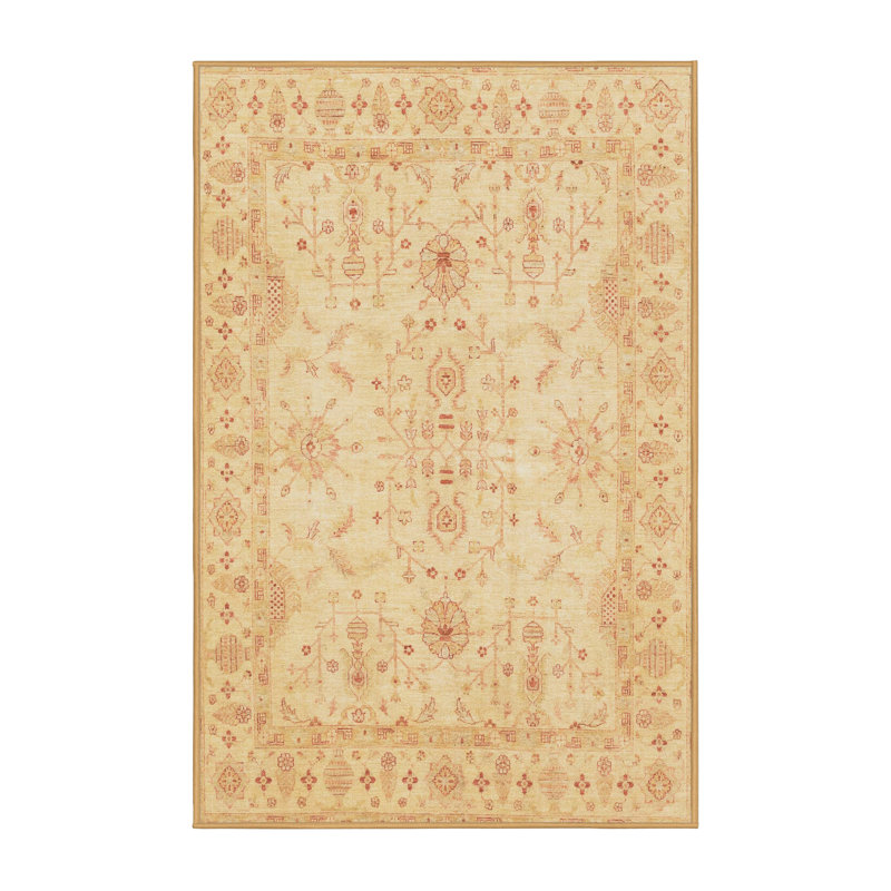 Abstract Indoor Rug, Rectangle 4' x 6'