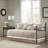 6 Piece Cotton Daybed Cover Set Khaki Daybed