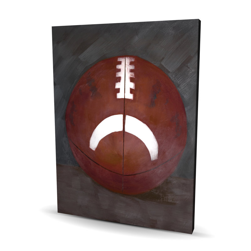 Ballon de football - Toile de nature morte américaine pour la décoration intérieure