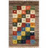 Lerryn Hand Woven Cotton Geometric Area Rug