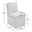 Malcolm Upholstered Side Chair with Casters-99840925