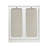 Modern Tilt-Out Dual Laundry Hamper Cabinet
