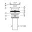 1.25" Pop-up Bathroom Sink Drain-63222469