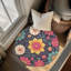 Tapis tressé Petal Symphony-386177870