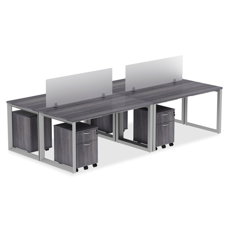 Plateau de table H 1 po, Espresso, H 1 po x l 24 po x P 59,88 po