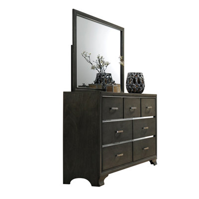 Commode 7 tiroirs l 58 po Ashiana