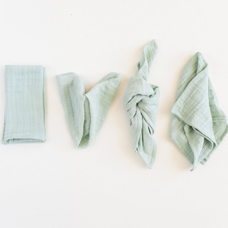Cotton Napkins – Sage (Set of 4), Sage
