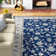 Tapis oriental bleu marine Arliz