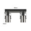 Ceiling light 2/3-light E14 glass modern swivelling 350 ° Correena-134932246