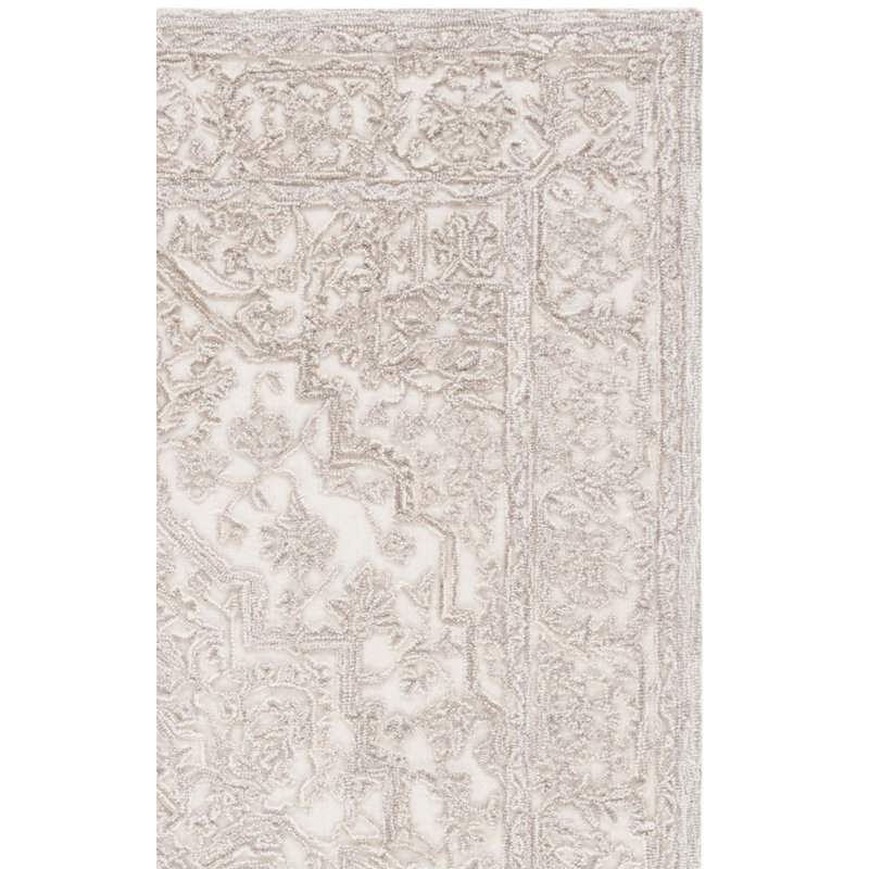 Tapis oriental en laine touffeté à la main Martha Stewart, Carré 6 pi